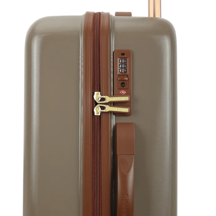 Decent Retro Cabin Trolley 55 taupe