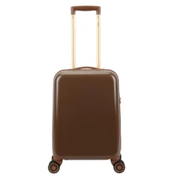 Decent Retro Cabin Trolley 55 dark brown