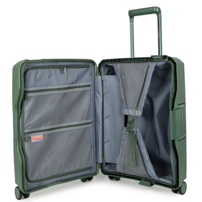 Decent Smart Cabin Trolley 55 olive