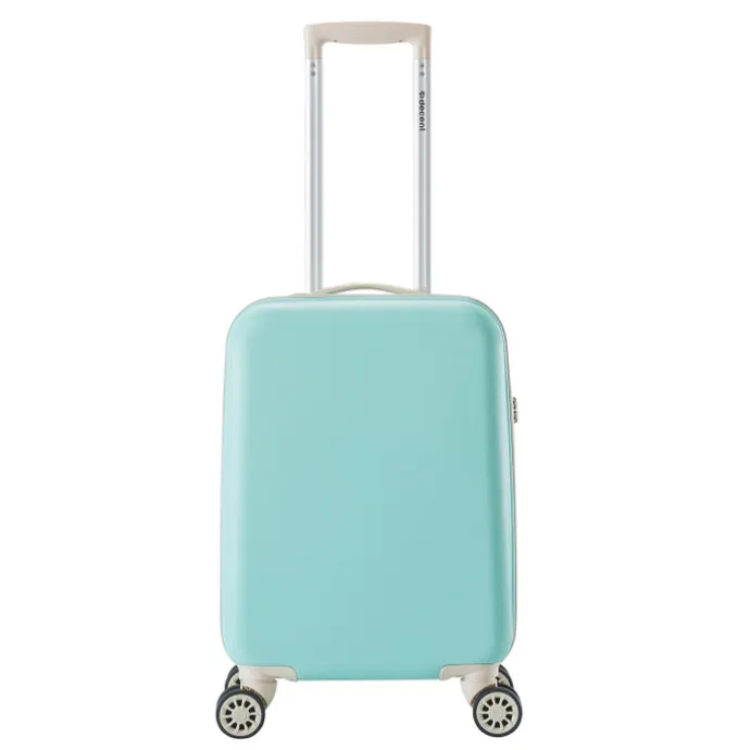 Decent Star-Maxx Handbagage Trolley 55 pastel groen