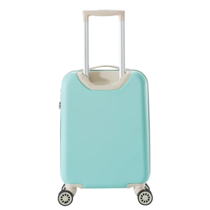 Decent Star-Maxx Handbagage Trolley 55 pastel groen
