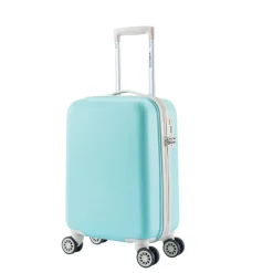 Decent Star-Maxx Handbagage Trolley 55 pastel groen