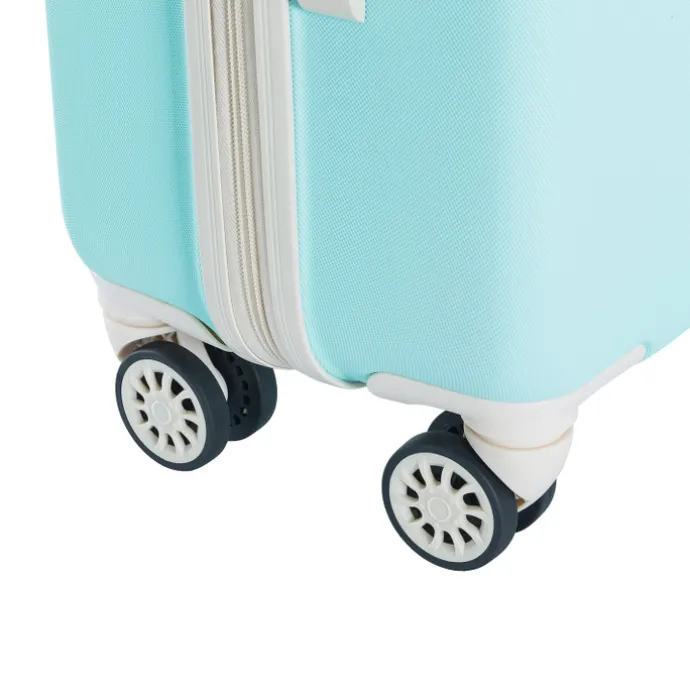 Decent Star-Maxx Handbagage Trolley 55 pastel groen