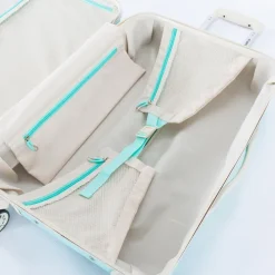 Decent Star-Maxx Handbagage Trolley 55 pastel groen