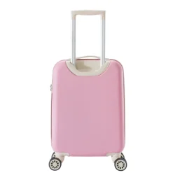 Decent Star-Maxx Handbagage Trolley 55 pastel roze
