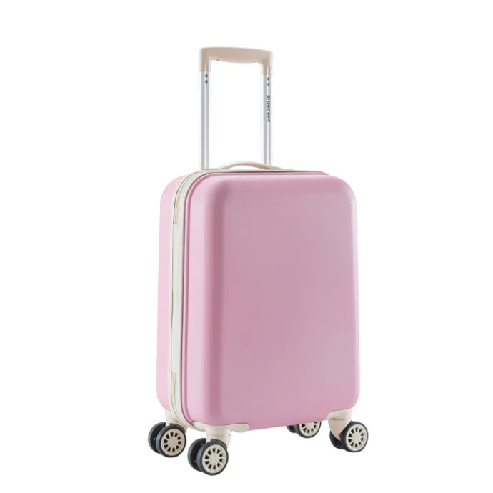 Decent Star-Maxx Handbagage Trolley 55 pastel roze