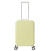 Decent Star-Maxx Handbagage Trolley 55 pastel geel
