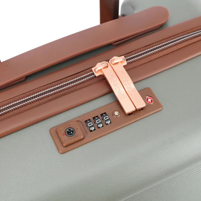 Decent Stella Cabin Trolley 55 light green