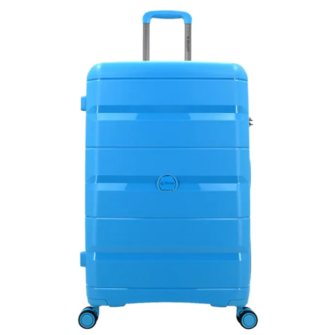 Decent Straight-Line Large Trolley petrol blue