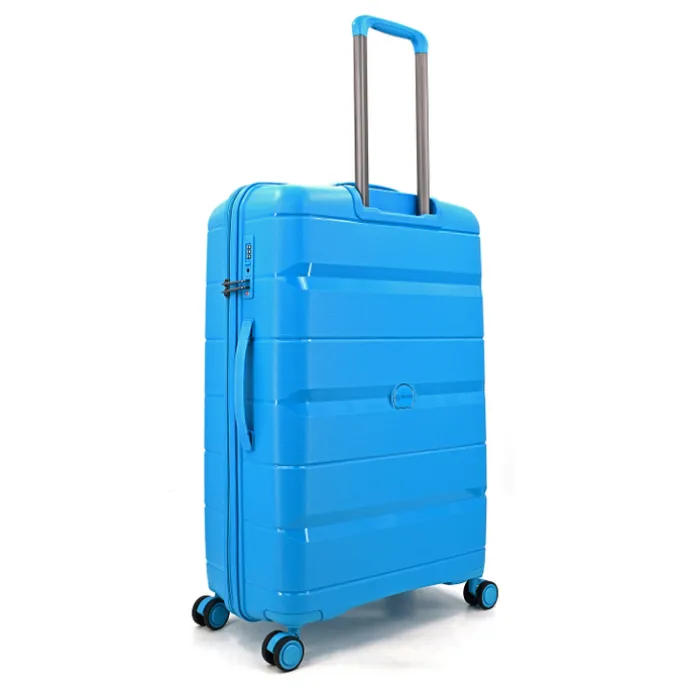 Decent Straight-Line Large Trolley petrol blue