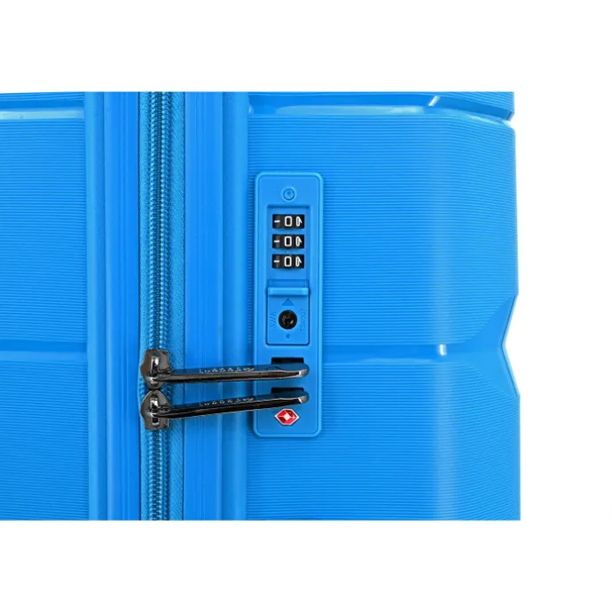 Decent Straight-Line Large Trolley petrol blue