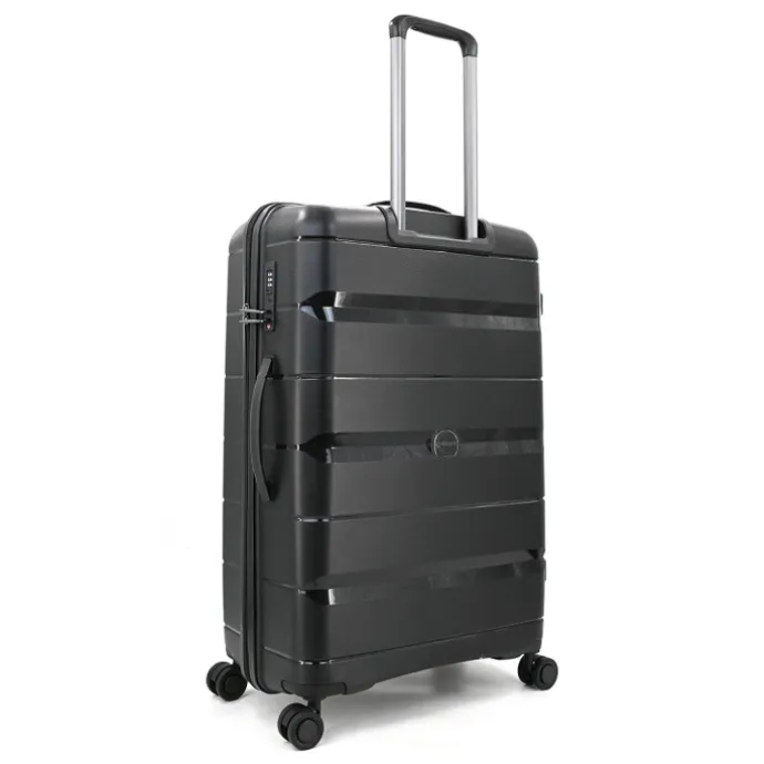 Decent Straight-Line Large Trolley black