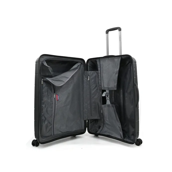 Decent Straight-Line Large Trolley black
