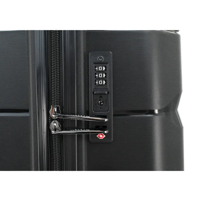 Decent Straight-Line Large Trolley black