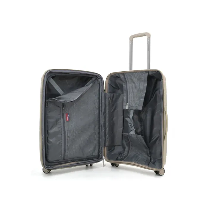 Decent Straight-Line Medium Trolley champagne