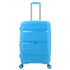 Decent Straight-Line Medium Trolley petrol blue