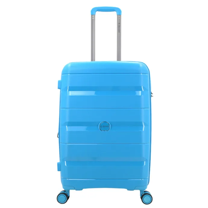 Decent Straight-Line Medium Trolley petrol blue