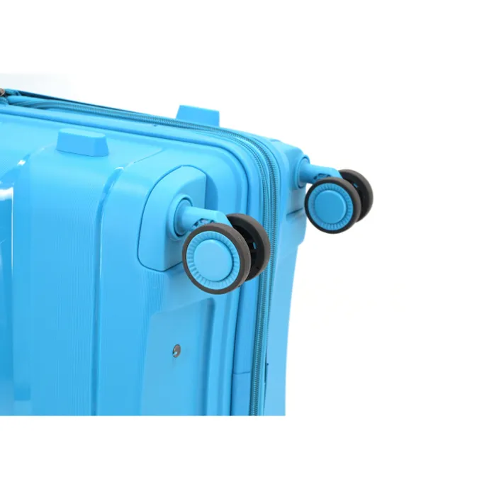 Decent Straight-Line Medium Trolley petrol blue