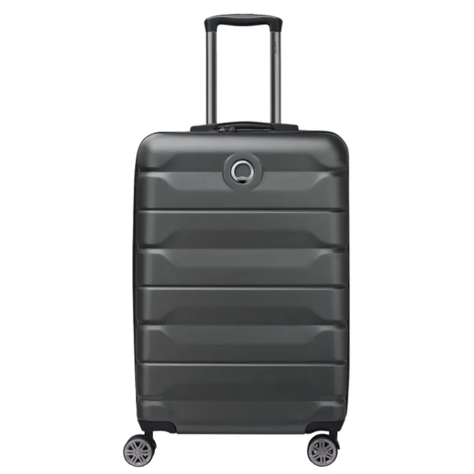 Delsey Air Armour 4 Wheel Medium Trolley 68 Expandable black