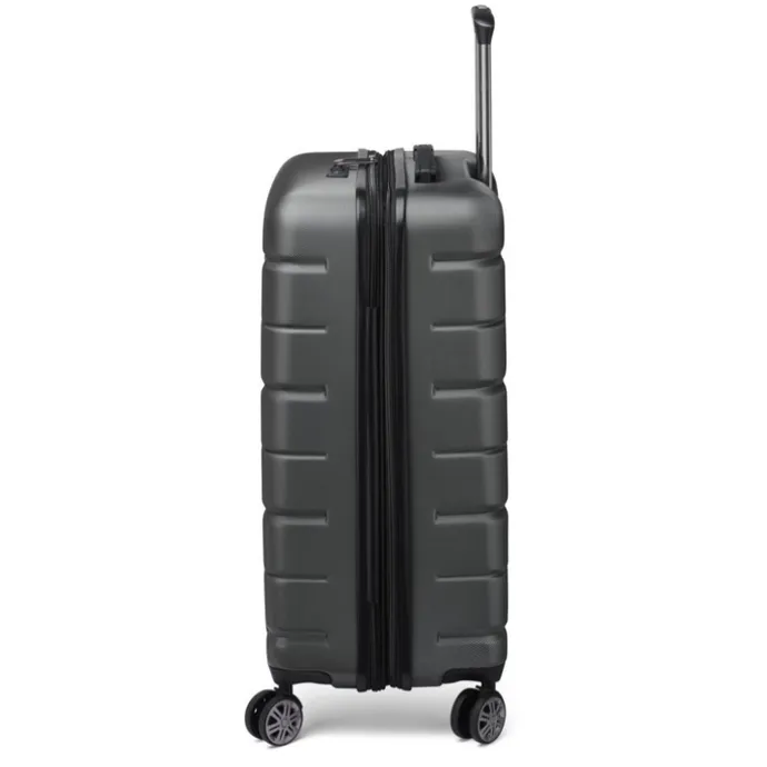 Delsey Air Armour 4 Wheel Medium Trolley 68 Expandable black