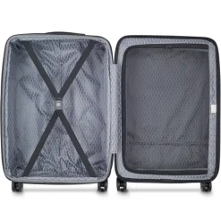 Delsey Air Armour 4 Wheel Medium Trolley 68 Expandable black