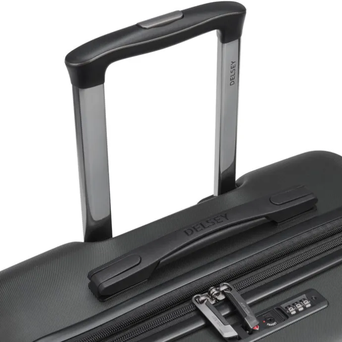 Delsey Air Armour 4 Wheel Medium Trolley 68 Expandable black