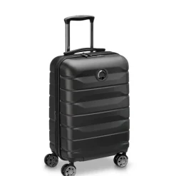 Delsey Air Armour 4 Wheel Slim Cabin Trolley 55/40 black
