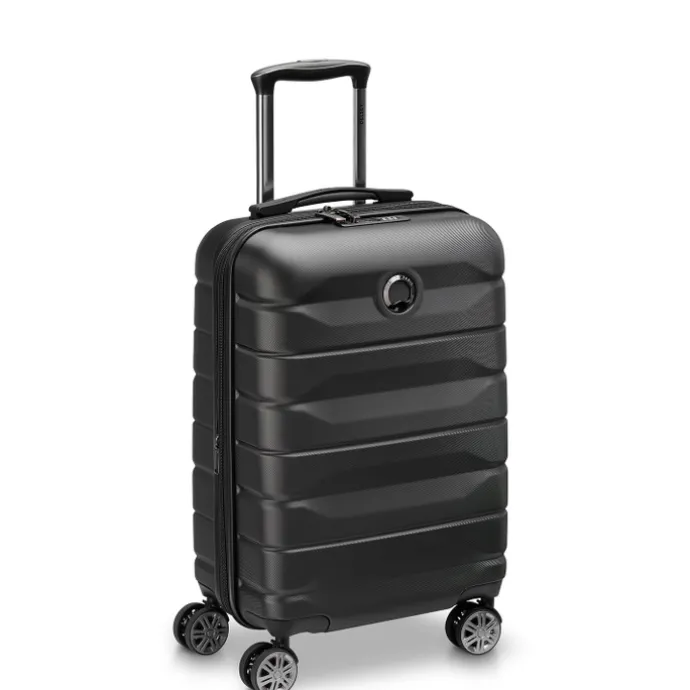 Delsey Air Armour 4 Wheel Slim Cabin Trolley 55/40 black