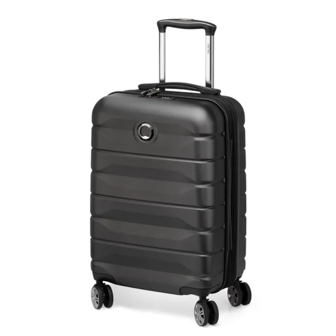 Delsey Air Armour 4 Wheel Slim Cabin Trolley 55/40 black