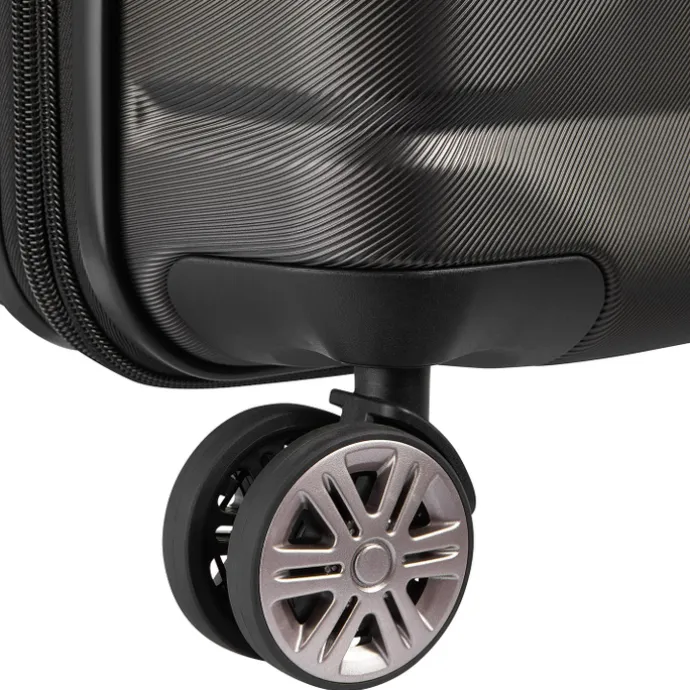 Delsey Air Armour 4 Wheel Slim Cabin Trolley 55/40 black