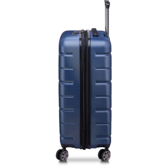 Delsey Air Armour 4 Wheel Medium Trolley 68 Expandable night blue