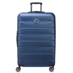 Delsey Air Armour 4 Wheel Large Trolley 77 Expandable night blue