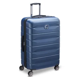 Delsey Air Armour 4 Wheel Large Trolley 77 Expandable night blue