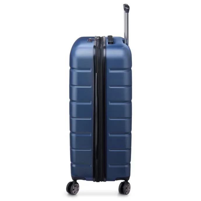 Delsey Air Armour 4 Wheel Large Trolley 77 Expandable night blue