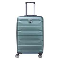 Delsey Air Armour 4 Wheel Medium Trolley 68 Expandable light green