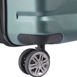 Delsey Air Armour 4 Wheel Medium Trolley 68 Expandable light green
