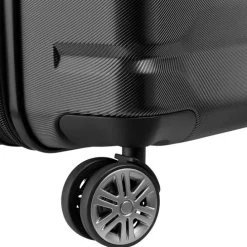 Delsey Air Armour 4 Wheel Large Trolley 77 Expandable black