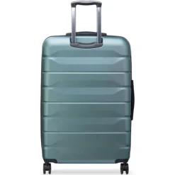 Delsey Air Armour 4 Wheel Large Trolley 77 Expandable light green