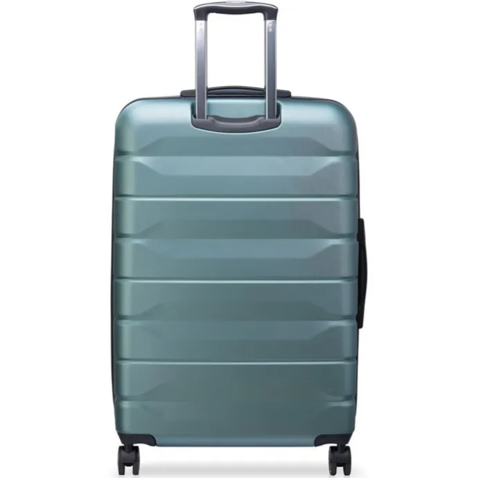 Delsey Air Armour 4 Wheel Large Trolley 77 Expandable light green
