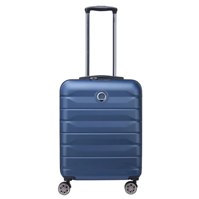 Delsey Air Armour 4 Wheel Slim Cabin Trolley 55/40 night blue