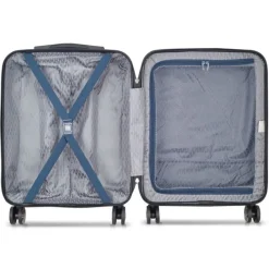 Delsey Air Armour 4 Wheel Slim Cabin Trolley 55/40 night blue