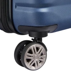 Delsey Air Armour 4 Wheel Slim Cabin Trolley 55/40 night blue