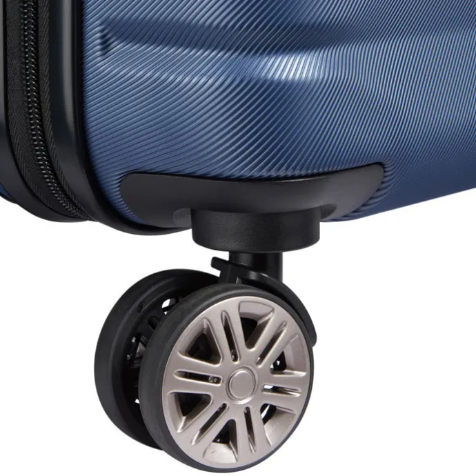 Delsey Air Armour 4 Wheel Slim Cabin Trolley 55/40 night blue