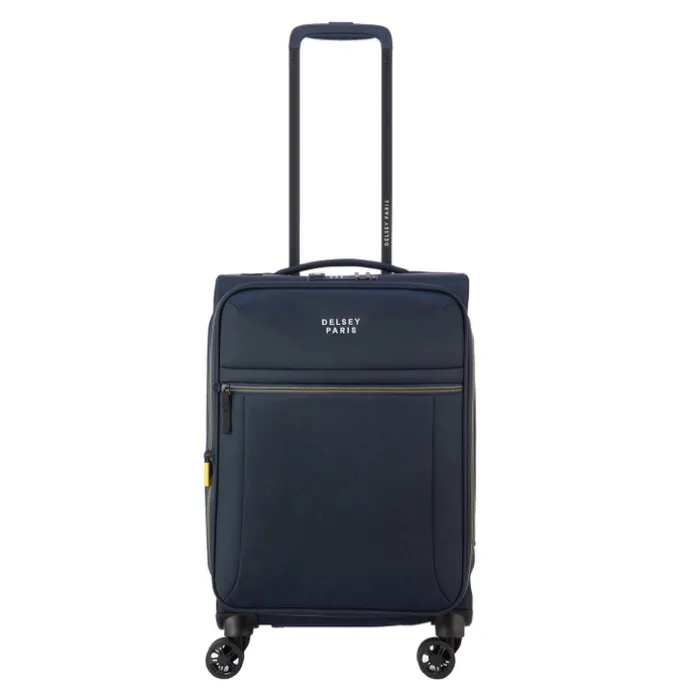 Delsey Brochant 3 Cabin Trolley 55 Expandable navy blue
