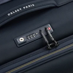 Delsey Brochant 3 Cabin Trolley 55 Expandable navy blue