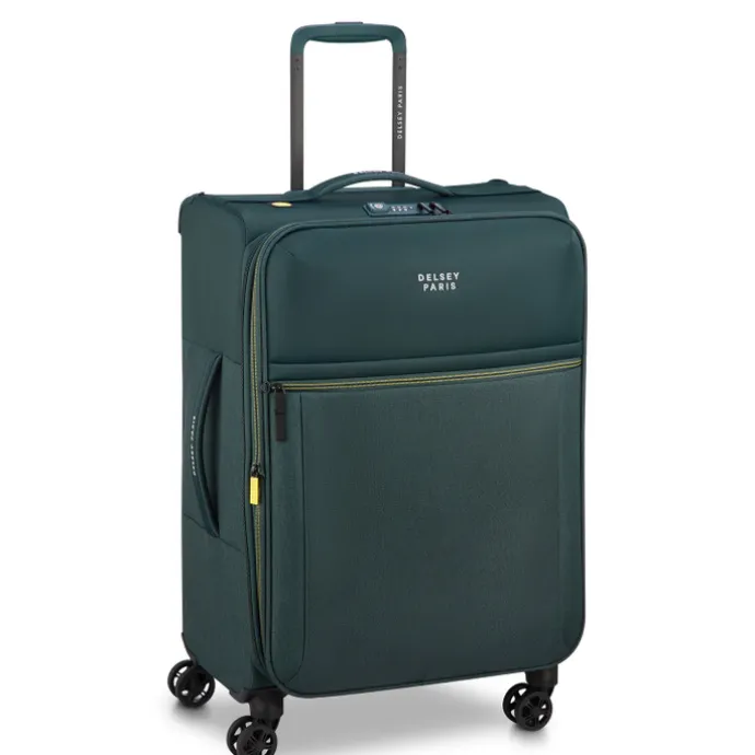 Delsey Brochant 3 Trolley 67 Expandable pine green