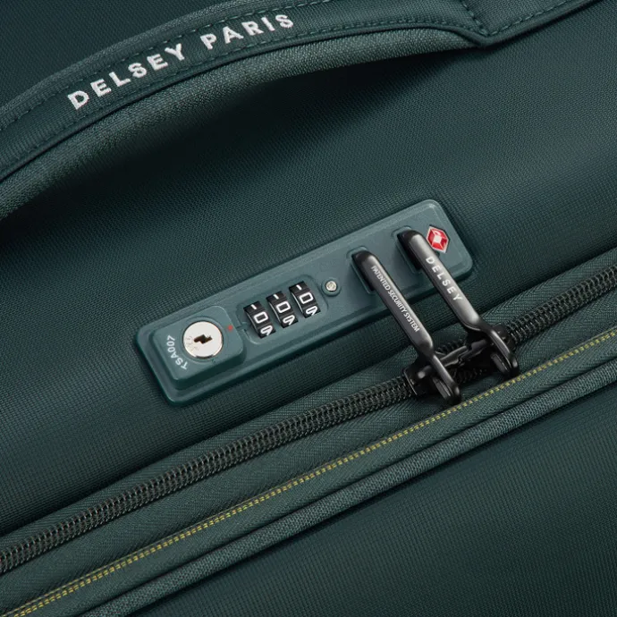 Delsey Brochant 3 Trolley 67 Expandable pine green