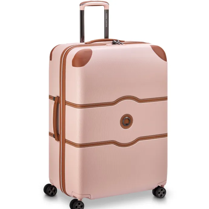Delsey Chatelet Air 2.0 4 Wheel Large Trolley 76 pink