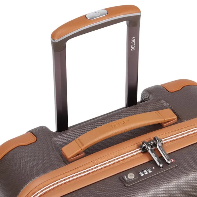 Delsey Chatelet Air 2.0 4 Wheel Medium Trolley 66 marron