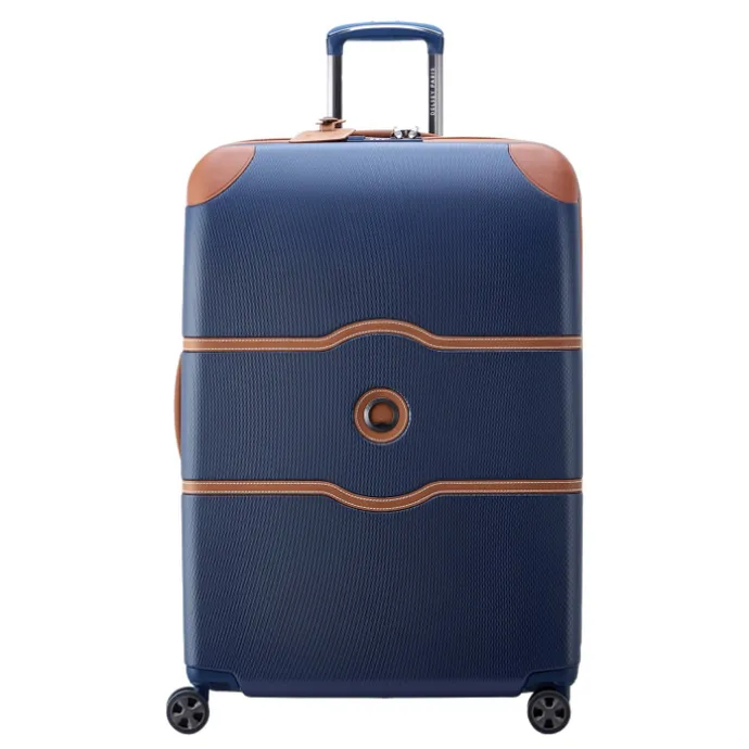Delsey Chatelet Air 2.0 4 Wheel Large Trolley 76 navy blue